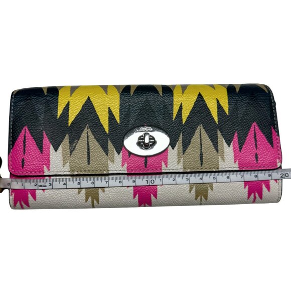 Coach Coachella Hawk Feather Envelope Wallet – Excellent Condition - RARE - Picture 3 of 11